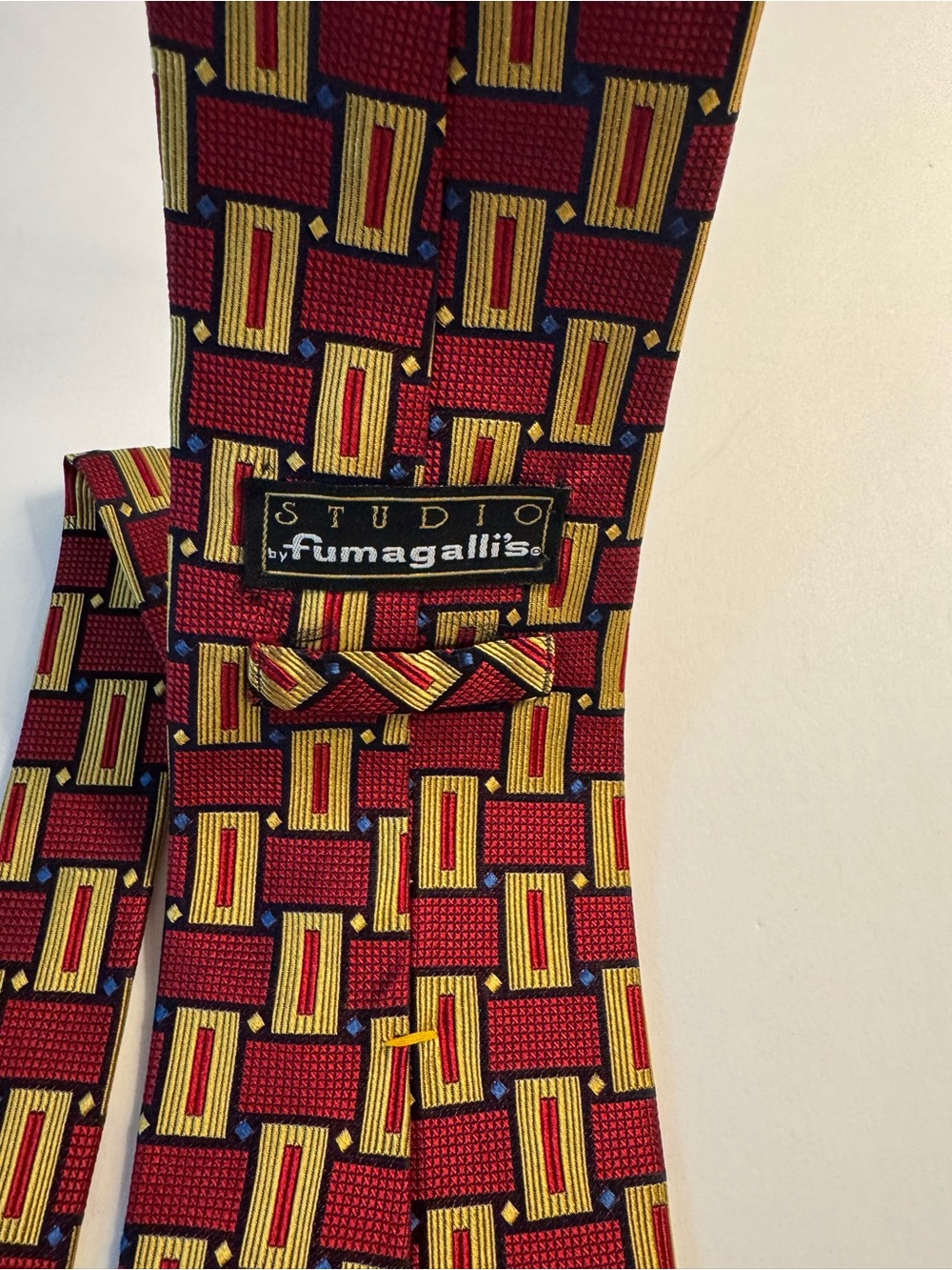 Studio By Fumagalli’s 100% Silk Neck Tie - Picture 10 of 14